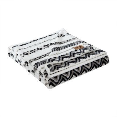 50x70 Diamond Trail Reversible Throw Blanket - Wrangler: 100% Polyester, Washable