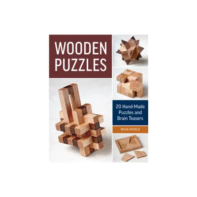 Wooden Puzzles - by Brian Menold (Paperback)