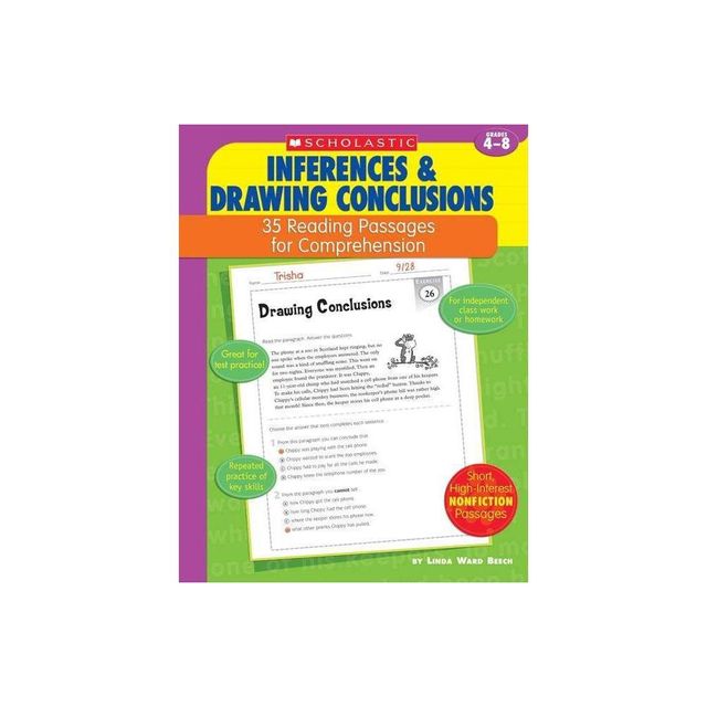 35 Reading Passages for Comprehension: Inferences & Drawing Conclusions - by Linda Ward Beech & Linda Beech (Paperback)