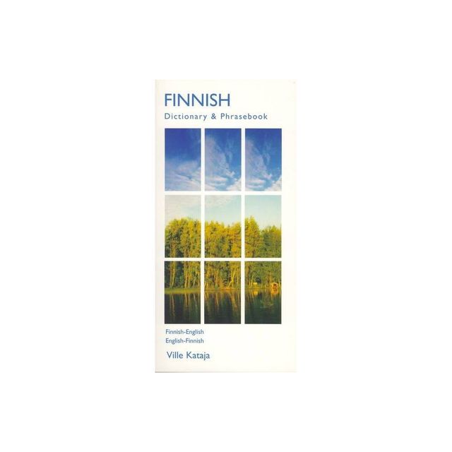 Finnish-English/English-Finnish Dictionary & Phrasebook - by Ville Kataja (Paperback)