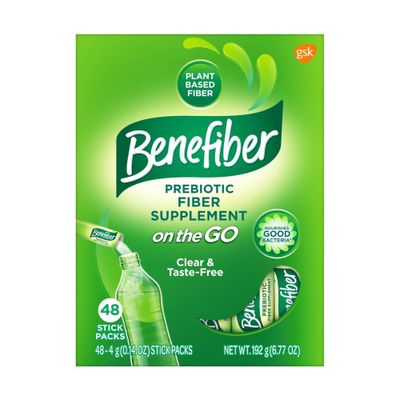Benefiber Prebiotic Fiber Sticks - 48ct