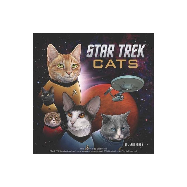 Star Trek Cats - by Jenny Parks (Hardcover)