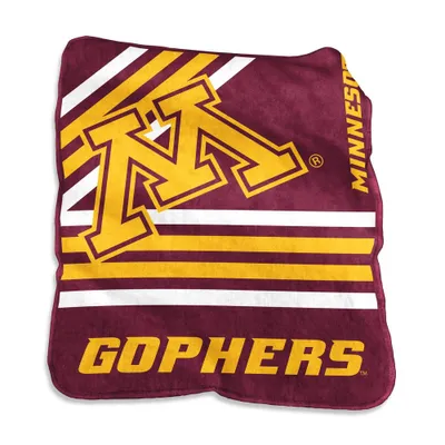 NCAA Minnesota Golden Gophers Raschel Throw Blanket