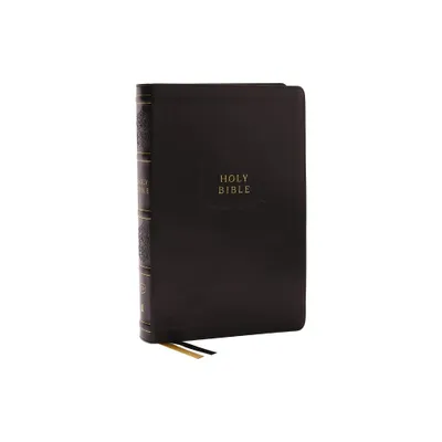 KJV Holy Bible with 73,000 Center-Column Cross References, Black Leathersoft, Red Letter, Comfort Print (Thumb Indexed): King James Version