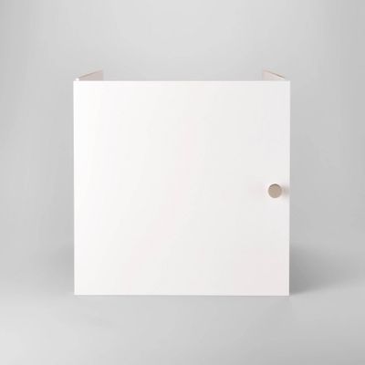 Door 13 Cube Accessory - Brightroom: Closet Organizer, White Shelf Door, Particle Board, Easy Assembly