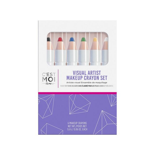 Cest Moi Visual Artist Makeup Crayon Set - 6ct - 0.060z