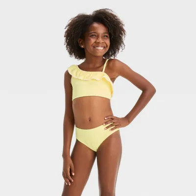 Girls Sassy In Seersucker Bikini Set - Cat & Jack Yellow