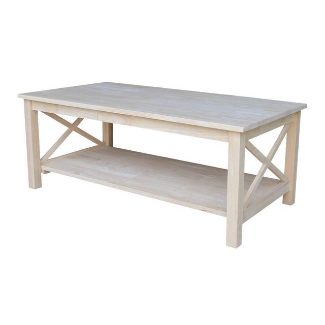 Hampton Coffee Table - International Concepts: Solid Wood