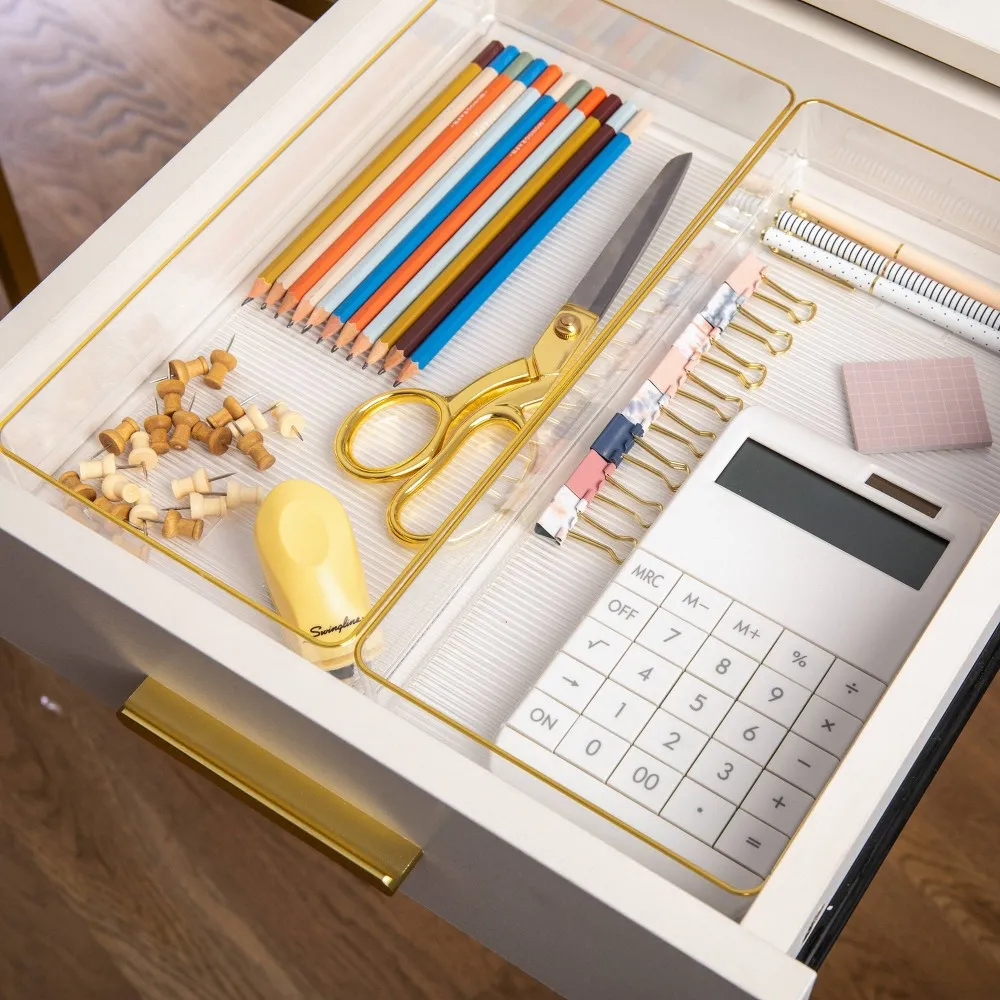 stackable office drawer organizer