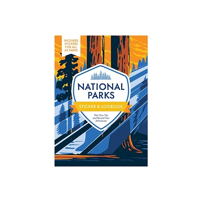 National Parks Sticker & Logbook - by Editors of Chartwell Books (Paperback)