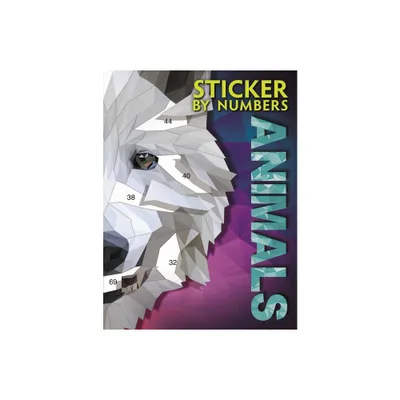 Sticker by Numbers - Animals - by Igloobooks (Paperback)