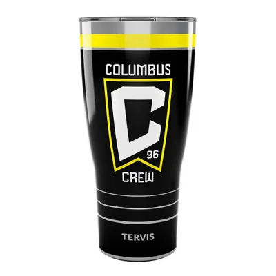 MLS Columbus Crew 30oz MVP Stripe Stainless Steel Tumbler