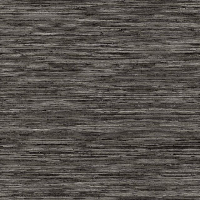 RoomMates Grasscloth Gray Peel & Stick Wallpaper