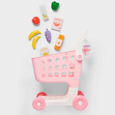 Shopping Cart and Accessories Playset - Gigglescape