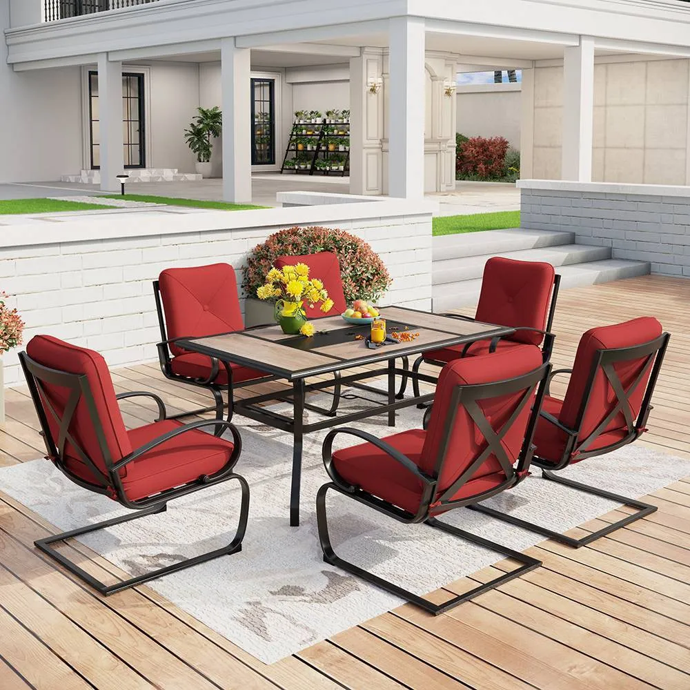 Patio Adjustable Recliner With Cushion - Captiva Designs : Target