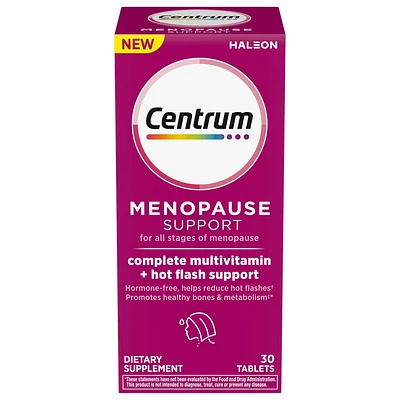 Centrum Menopause & Hot Flash Support Multivitamin - 30ct