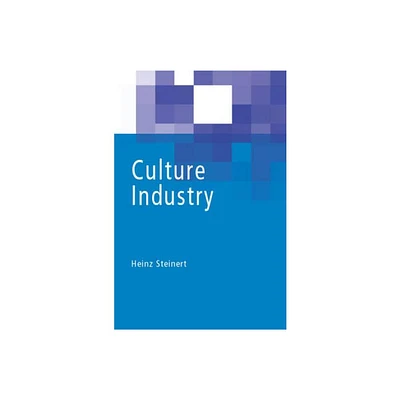 Culture Industry - by Heinz Steinert (Paperback)