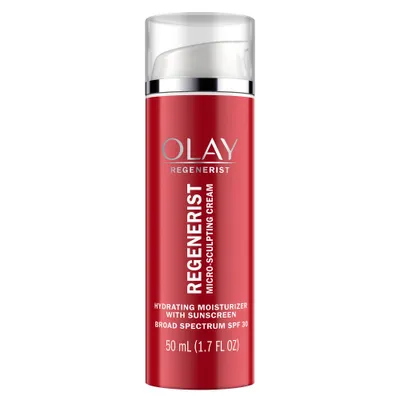 Olay Regenerist Micro-Sculpting Cream Face Moisturizer with Sunscreen Broad Spectrum - SPF 30 - 1.7 fl oz