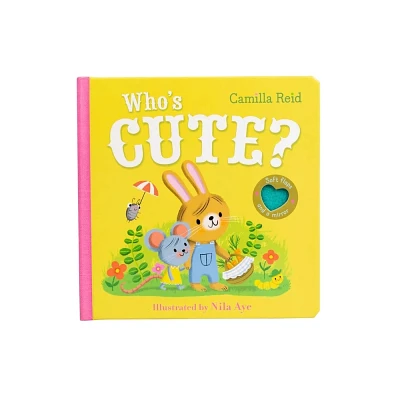 Whos Cute? - (Camilla Reid Felt Flaps) by Camilla Reid (Board Book)