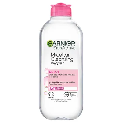 Garnier Micellar Water Hydrating Facial Cleanser & Makeup Remover - Basic Cleansing