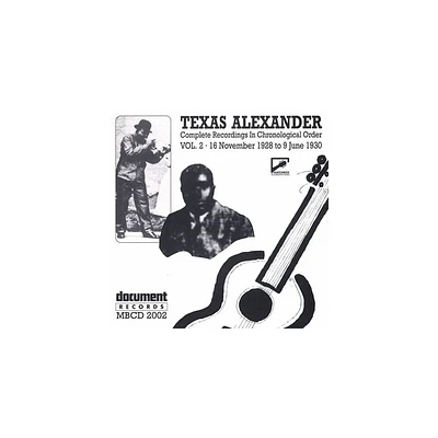 Texas Alexander - Complete Recorded Works 1927-1950 Vol. 2 (1928-1930) (CD)