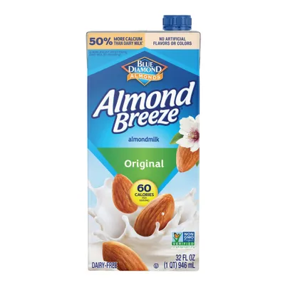 Almond Breeze Original Almond Milk - 1qt