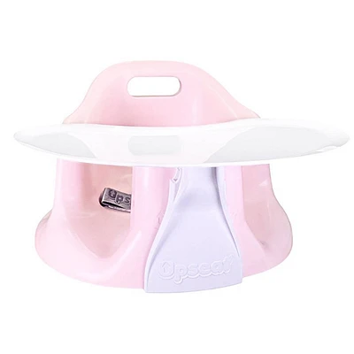 Upseat Baby Floor and Booster Seat - Pink