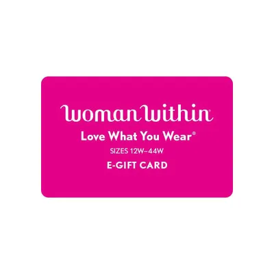 Woman Within $20 Gift Card (Email Delivery)