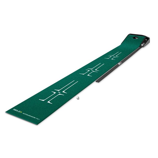 SKLZ Accelerator Pro Golf Practice Putting Mat - Green