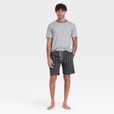 Hanes Premium Mens Shorts Pajama Set - Blue XXL
