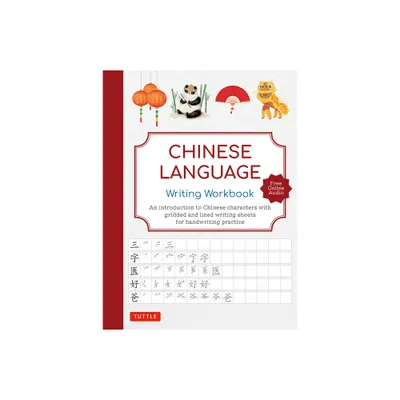 Chinese Language Writing Workbook - by Tuttle Studio (Paperback)