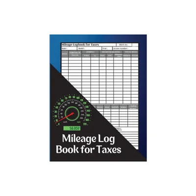 Mileage Log Book for Taxes - by Ombladon Marco (Paperback)