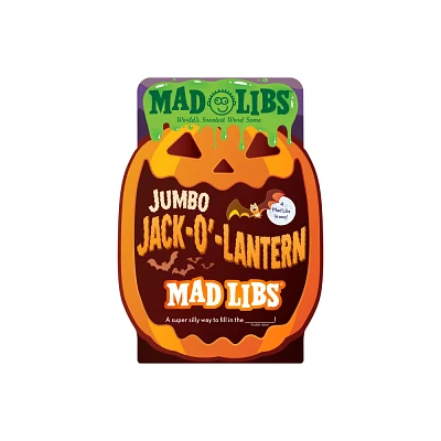 Jumbo Jack-O-Lantern Mad Libs: 4 Mad Libs in 1! - (Paperback)