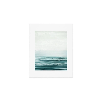 Deny Designs 8x10 Iris Lehnhardt Hazy Emerald Sea Art Print