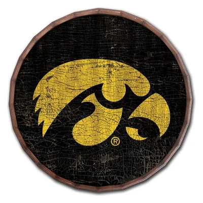 NCAA Iowa Hawkeyes Cracked Color 24 Barrel Top