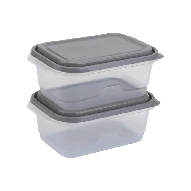 Good Cook Meal Prep Teal Containers + Lids - 10ct 2-Compartment 3