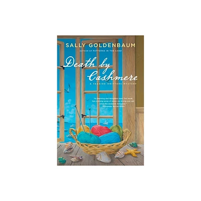 Death by Cashmere - (Seaside Knitters Mystery) by Sally Goldenbaum (Paperback)