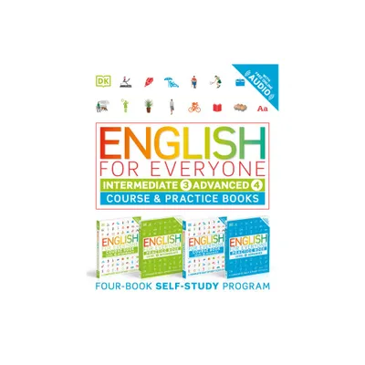 English for Everyone: Intermediate and Advanced Box Set - (DK English for Everyone) by DK (Mixed Media Product)