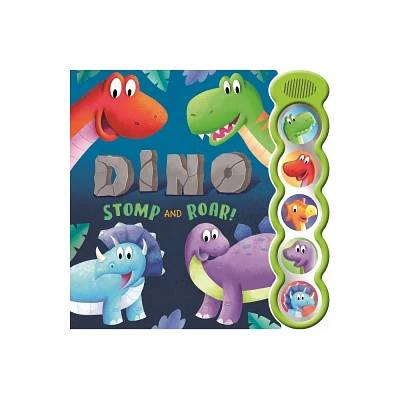 Dino Stomp and Roar - by Igloobooks (Board Book)