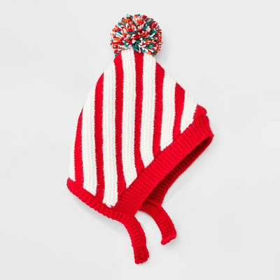 Baby Candy Cane Bonnet