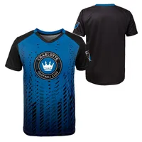 MLS Charlotte FC Boys Sublimated Poly Jersey