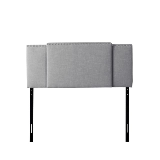 CorLiving Corliving Full-King Expandable Upholstered Headboard : Designer Look, Adjustable, Fits Multiple Bed Sizes