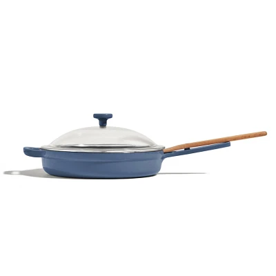 Our Place Cast Iron Always Pan : 10 Enamel Saute & Fry Pan, 1.9L, Hand Wash, Gas & Induction Compatible