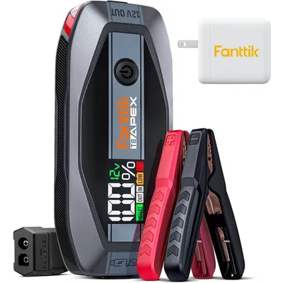 Fanttik T8.K APEX 2000 AmpSelective Jump Starter Gray