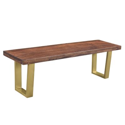 Lark Mango Wood Dining Bench  - Timbergirl