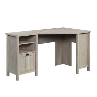 Costa Corner Desk Chalked Chestnut - Sauder