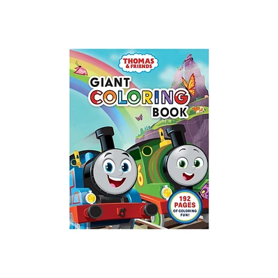 Thomas & Friends: Giant Coloring Book - by Mattel (Paperback)