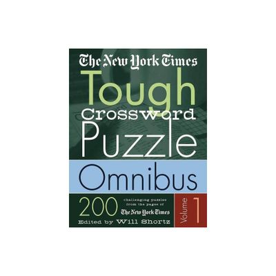 The New York Times Tough Crossword Puzzle Omnibus - (New York Times Tough Crossword Puzzles) (Paperback)