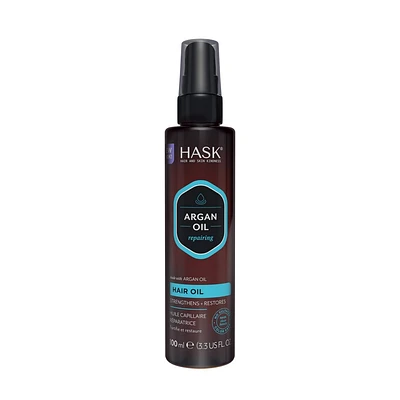 Hask Argan Oil Repairing Shine Hair Oil - 3.3 fl oz