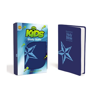 Kids Study Bible-KJV - by Lawrence O Richards (Leather Bound)